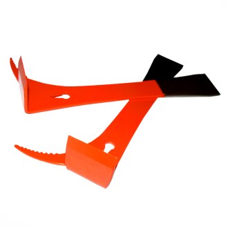 Dłuto nierdzewne z rozpierakiem - pomarańczowy